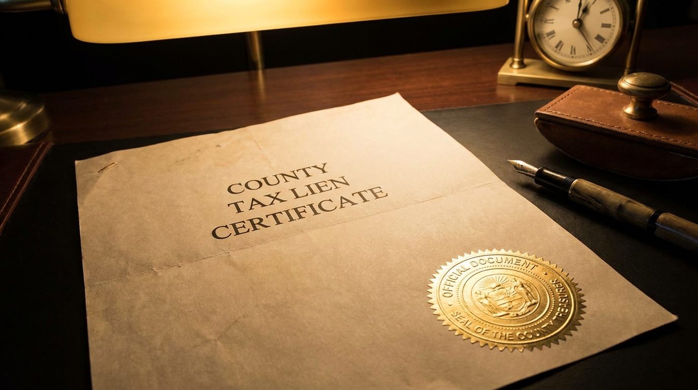 sell land with tax lien Washington - how tax liens are placed and recorded against vacant land