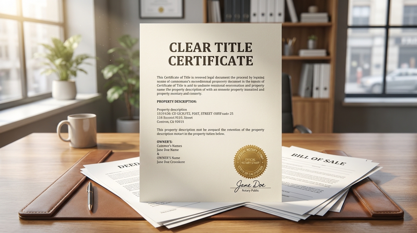 selling property with title problems Utah - title search and clearing options