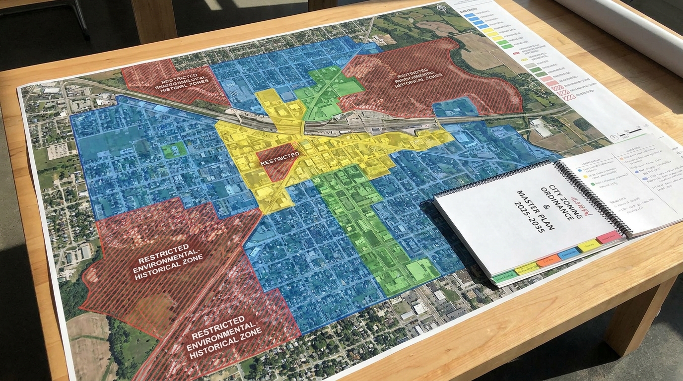 sell land with zoning issues Minnesota - common zoning classifications and how they restrict land use