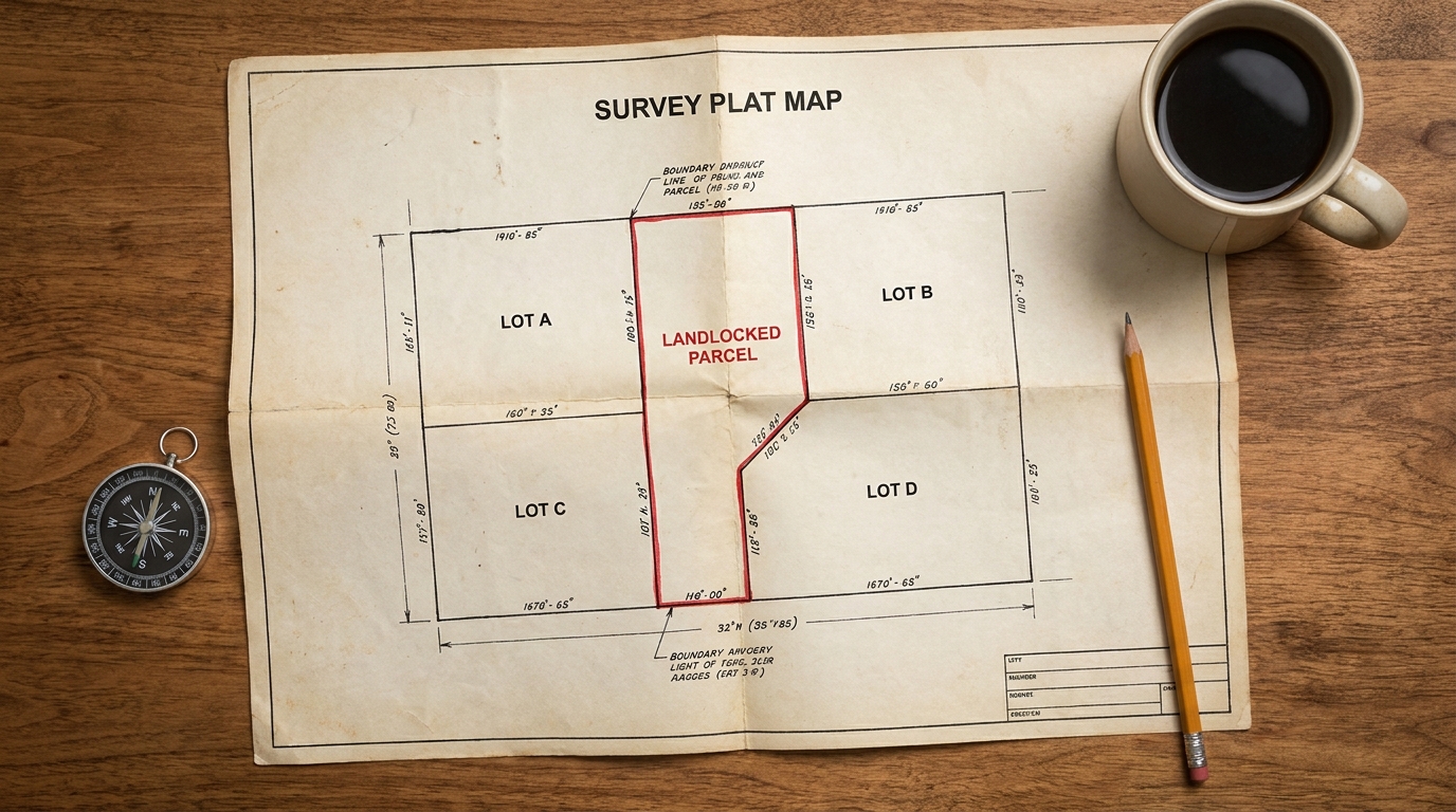 selling land with no road access Washington DC - value impact and cash buyer solutions